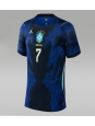 Ženske Nogometnih dresov Brazilija Vinicius Junior #7 Gostujoči SP 2026 Kratki rokavi Ženske Nogometnih dresov Brazilija Vinicius Junior #7 Gostujoči SP 2026 Kratki rokavi